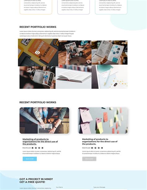 Startup PSD Landing Page Template PSD