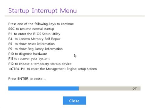 Startup interrupt menu lenovo.  No one likes being stuck at the boot menu,...