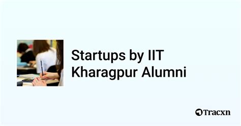 Startups by IIT Kanpur Alumni Tracxn