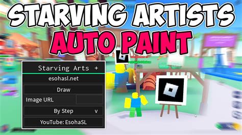 Starving Artists Script Hack GUI PASTEBIN Convert ANY Image To ART