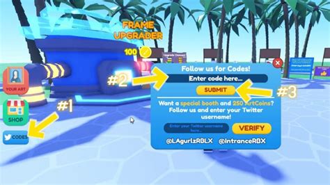 Starving Artists codes in Roblox Free artcoins October 2022 