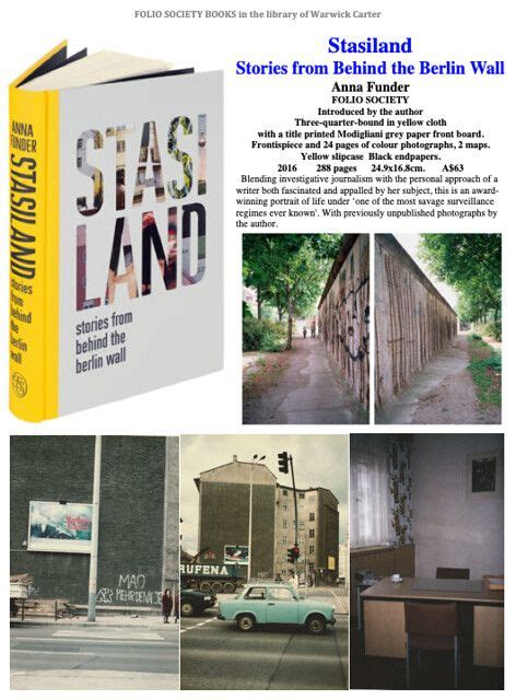 Read Online Stasiland Stories From Behind The Berlin Wall By Anna Funder