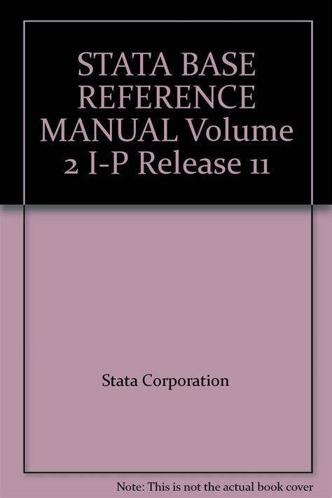 Stata base reference manual volume 2 g m release 8. - Computerized sewing machine usage and repair manual chinese edition.