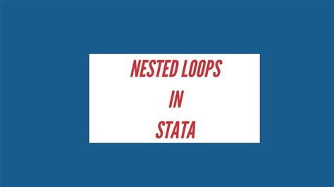 Stata continue loop if error.  How can I make Stata continue the loop even though it's finding ...