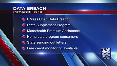 State: 134,000 People Affected By UMass Chan Data Breach