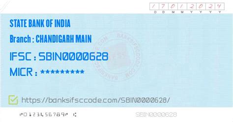 State Bank Of India Chandigarh Branch IFSC Code, Chandigarh in Chandigarh