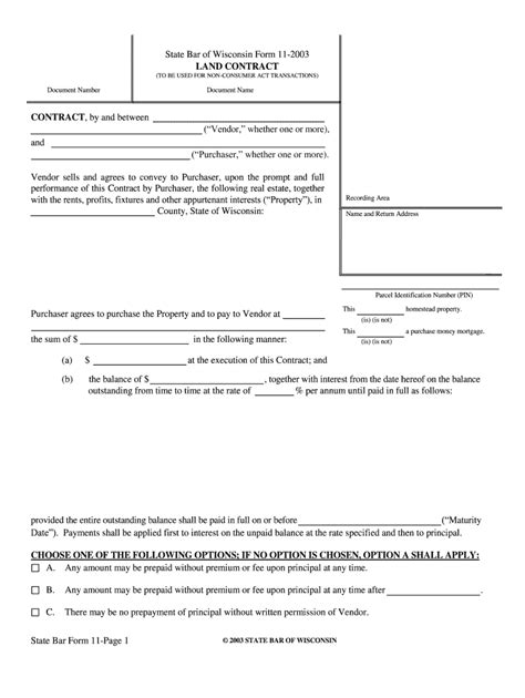 State Bar of Wisconsin Forms Fill Out and Sign Printable PDF Template