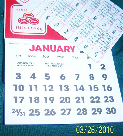 State Farm Calendar