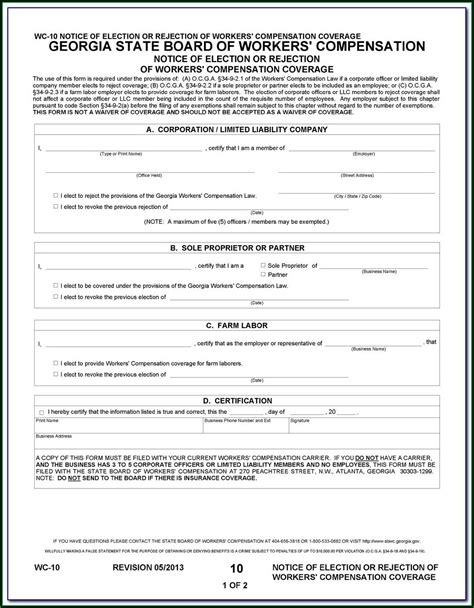 State Of Colorado Workers Comp Waiver Form Form Resume Examples 