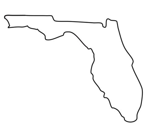 State Of Florida Drawing