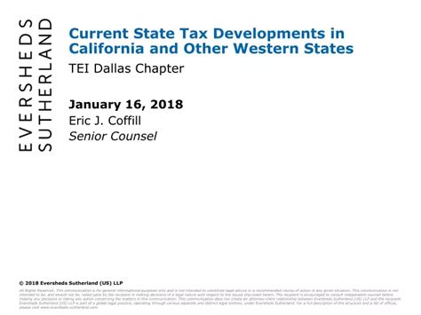 State Tax Developments