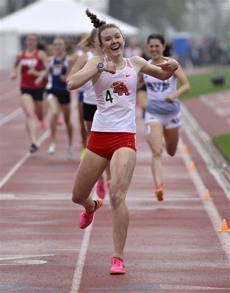 State Track and Field Day 2 Highlights: Denver East’s Rosie Mucharsky hits “Beast Mode” in 800-meter run; University’s Whyrick sweeps 3A throwing events