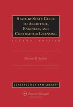 State by state guide to architect engineer and contractor licensing construction law library. - Antonio pérez (el hombre, el drama, la época).