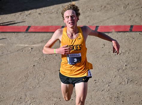 State cross country: Battle Mountain’s Will Brunner shovels snow one day, claims Class 4A boys title the next