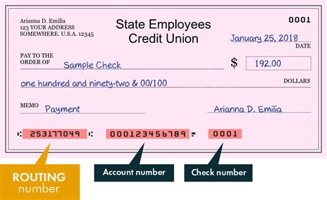 Routing number for Connecticut State Employees Credit Union is a 9 digit bank code used for various bank transactions such as direct deposits, electronic payments, wire transfers, check ordering and many more. Routing numbers are also known as bank routing numbers, routing transit numbers (RTNs), ABA numbers, ACH routing numbers..