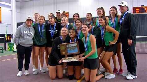 State girls tennis: Rochester Mayo completes sweep of Class 2A crowns