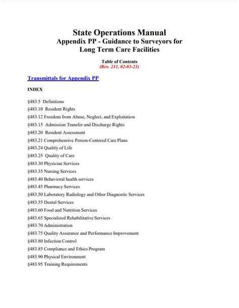 State operations manual appendix pp guidance to surveyors for. - Real justice branded a baby killer the story of tammy.