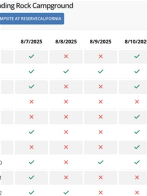 State park reservation system.  More than 50 parks offer campgrounds or ca...