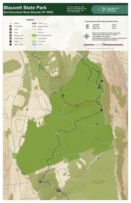 State park trail map.  Named for the soil&rsquo;s rich red color caused by high iron-...