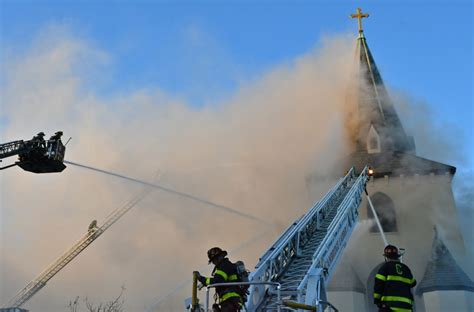 State police: Cambridge church fire being investigated as arson