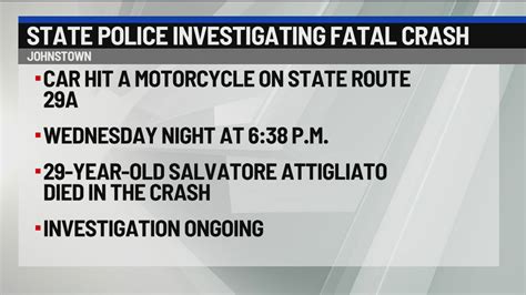 State police investigating fatal Johnstown crash
