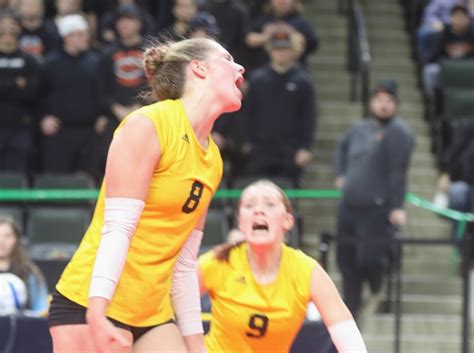 State volleyball: Mahtomedi falls 3-0 to hard-serving Delano in Class 3A quarterfinal