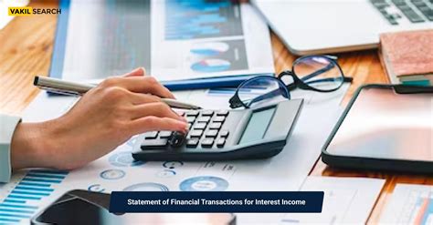 Statement of Financial Transactions (SFT) for Interest income