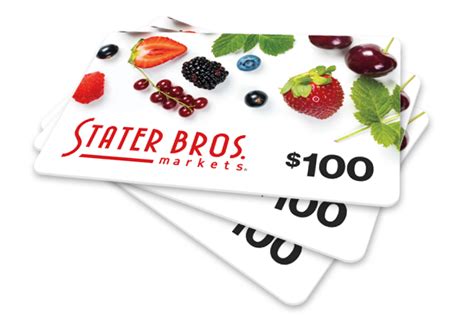 Aug 13, 2021 · The Stater Bros. Markets grocery chain is celebrating 85 ... all 170 Stater Bros. locations will randomly be giving away $25 gift cards every hour between 11 a.m. and 6 p.m. Customers can also ... . 