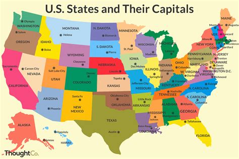 States And Their Capitals
