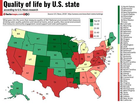 States with best quality of life. Quality of life and wellbeing are consistent with the concepts of a good life or a good society, which is based upon utilitarianism. This is defined as that “which holds that individuals maximize their quality of life based on the available resources and their individual desires” (Diener and Suh 1997, 190). 