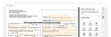 Statespecific claim forms workflow pdfFiller