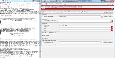 Static Timing Analysis using Cadence Tempus Digital System Design