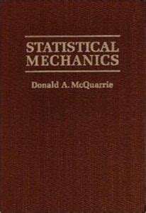 Statistical Donald Manual Solution Mcquarrie