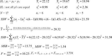 Statistical Problems And Solutions
