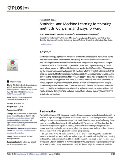 Statistical and Machine Learning forecasting methods: Concerns