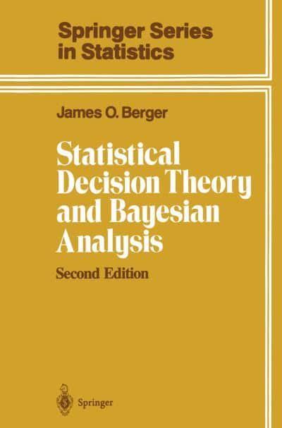 Statistical decision theory and bayesian analysis solutions manual. - Benefício da ordem ou da excussão..