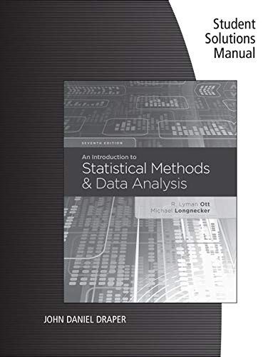 Statistical methods and data analysis solutions manual. - Hombre que pudo ser fg [felipe gonzález].