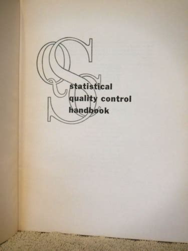 Statistical quality control handbook by western electric. - Holt middle school math answers study guide.