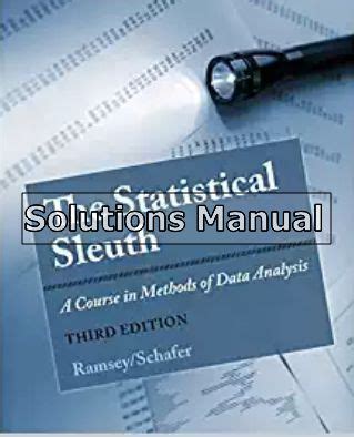 Statistical sleuth 3rd edition solutions manual. - El infierno en la pintura mural agustina del siglo xvi.