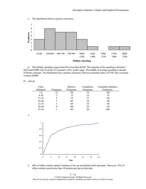 Statistics 11th Edition Anderson Solution Manual