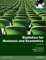 Statistics For Business And Economics Paul Newbold 7th Edition Solutions