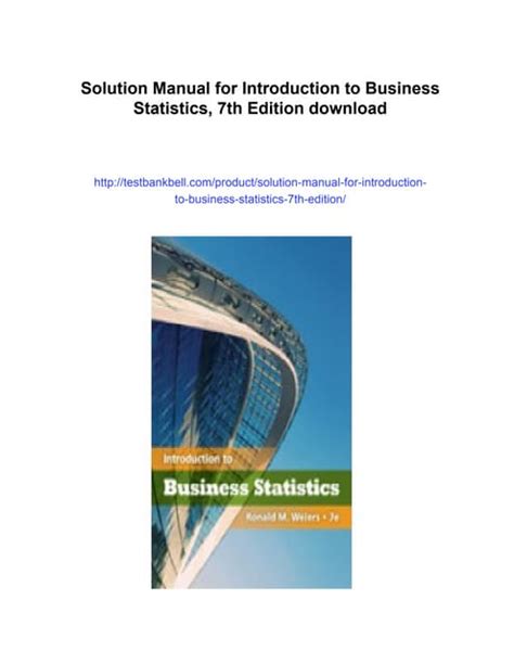 Statistics For Managers 7th Edition Solution Manual Pdf
