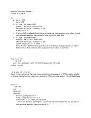 Statistics Homework Chapter 9 Tn Faculty Websites