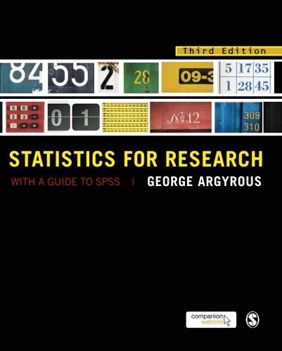 Statistics for research with a guide to spss third edition. - Daihatsu charade g11 1986 hersteller werkstatt reparaturhandbuch.