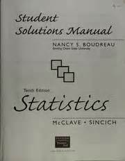 Statistics sincich mcclave 10th edition solutions manual. - Dizionario delle istituzioni e dei diritti del cittadino.