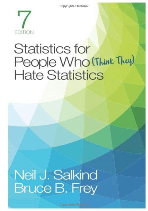 Full Download Statistics For People Who Think They Hate Statistics By Neil J Salkind