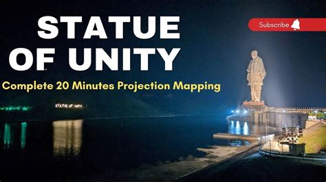 Statue of Unity Projection Mapping - video Dailymotion