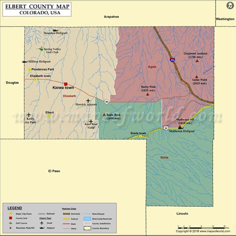 Status of water-level network, Elbert County Colorado, …