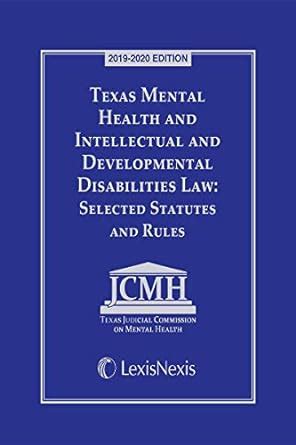 Statutes and Rules – Texas Behavioral Health Executive …