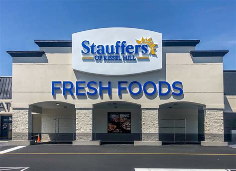 Benefits of Shopping At Stauffers of Kissel Hill. Our Fresh Foods stores are guaranteed to provide you with only the freshest Groceries in Lancaster, while our Home & Garden stores are dedicated to bringing you top quality Plants, Gardening Supplies, Home Decor, & Outdoor Furniture. Our team members are also 100% committed to Customer Service .... 
